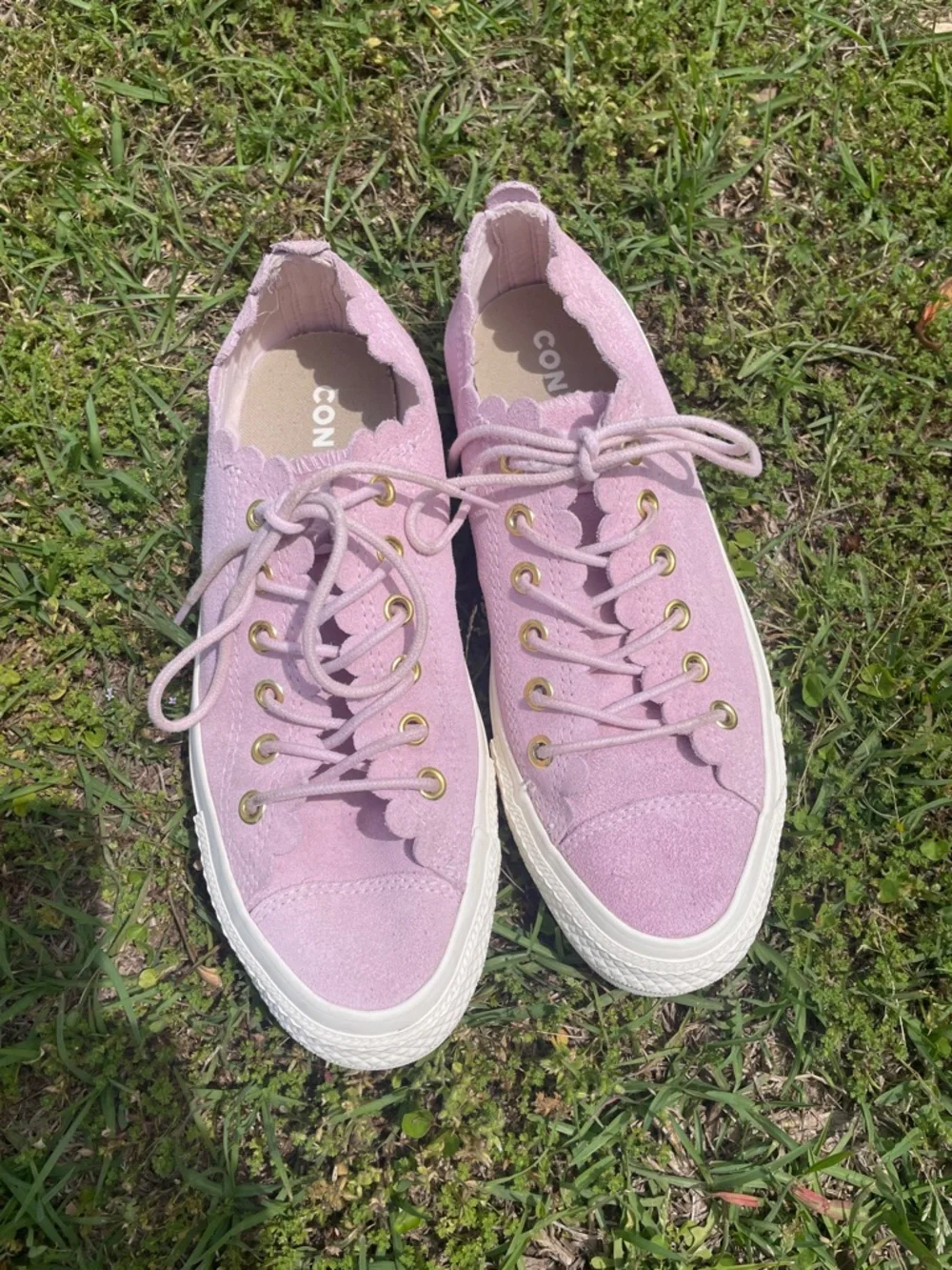 Converse All-Star Suede Shoes - Picture 3 of 8
